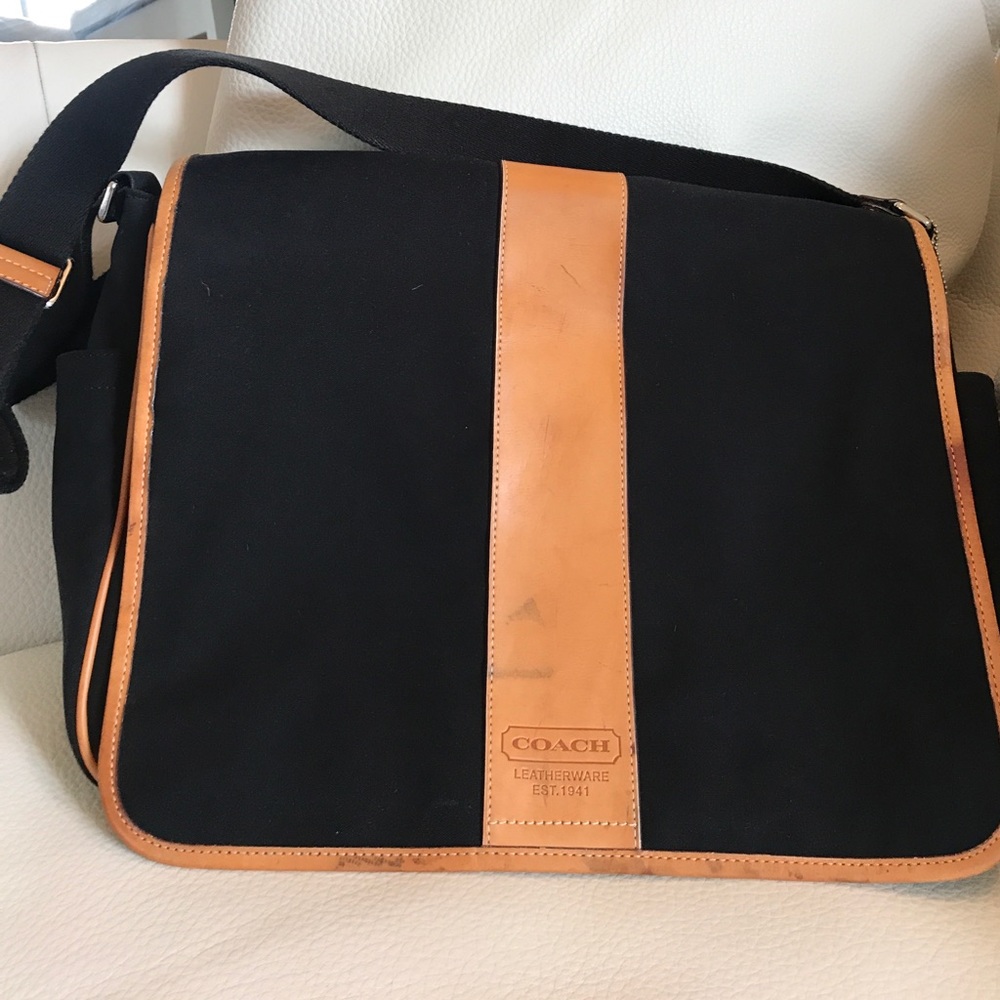 Authentic Coach Messenger bag